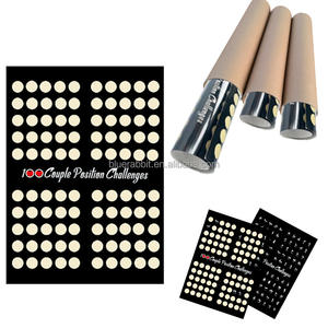 Affiche à gratter romantique en gros 100 positions sexy défi pour les couples idées de nuit et jeux jouets sexuels - Product Image 2