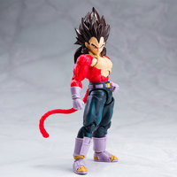 Figura de Acción de Alta Calidad de Dragon Ball Super, Super Saiyan Vegeta SHF Goku, Juego de Figuras de Acción, Modelo de Juguete de Plástico