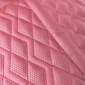 Funda de Asiento de Coche de Cuero Nappa Rojo Personalizada para <span class=keywords><strong>Audi</strong></span> S7 - Product Image 3