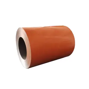 Fourniture directe d'usine de bobines d'acier galvanisé revêtues de couleur de haute qualité bobines de galvanium prépeintes