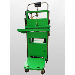 Almacén eléctrico tipo oruga máquina de escalada de escaleras camiones descargables batería Transporte carga escalera escalada <span class=keywords><strong>Dolly</strong></span> carro <span class=keywords><strong>AC</strong></span> - Product Image 3