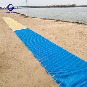 Tapete de Playa Resistente de 5 pies con Filtro de Arena para Rutas de Acceso en Silla de Ruedas, Tapete de Playa de Tela de Poliéster - Product Image 5