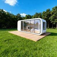 Maison Capsule Préfabriquée de Luxe en Aluminium Européen Étanche pour Utilisation en Parc - Modèle T5