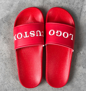 Pantoufles en PVC avec logo personnalisé d'usine en gros avec impression en relief tongs pour <span class=keywords><strong>entreprise</strong></span> - Product Image 6
