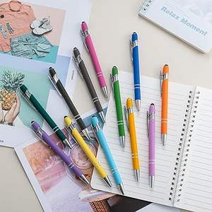 Bolígrafo de metal 2 en 1 con logotipo impreso personalizado para mujeres y hombres - Product Image 1