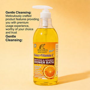 <span class=keywords><strong>Gel</strong></span> de Ducha Perfumado con Miel y Vitamina C 1300ml - Hidratante, Blanqueador y Control de Grasa para el Cuerpo - Product Image 4