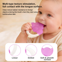Sucette pour bébé en forme de raisin non toxique sans BPA, jouet à mâcher pour bébé