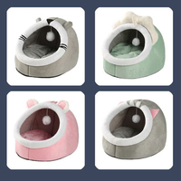 Fournisseur de lits pour chats en forme d'animaux de luxe, vente en gros, lit pour chat ludique et stimulant, nid pour animaux de compagnie