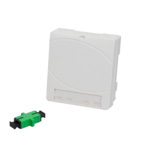 Boîtier terminal optique Bouygues PTO <span class=keywords><strong>BOX</strong></span> 1FO 2FO 4FO avec pigtail rouge SC/APC 1 <span class=keywords><strong>fibre</strong></span> - Product Image 2