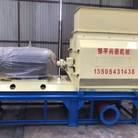 Broyeur à marteaux électrique avec moteur et roulement, capacité 5-6t/h, facile à utiliser, livraison rapide, machine à fabriquer de la sciure de bois