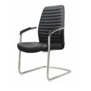 Chaise de bureau moderne et confortable en cuir 36019-1610C/B/A - Product Image 1