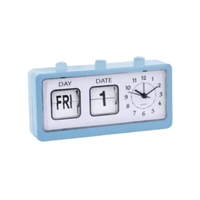 Hot Selling Factory Price Werbe geschenke kleiner digitaler LCD-Wecker Kunststoff uhr Schreibtisch Wecker
