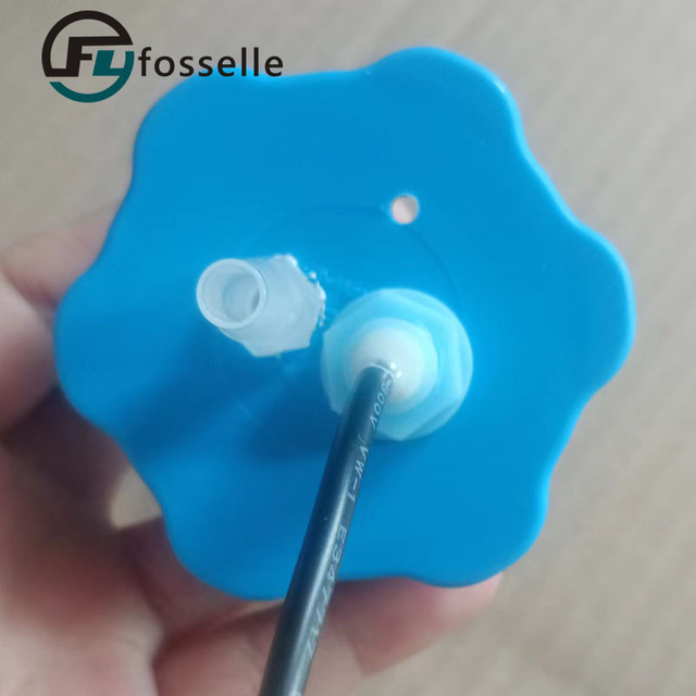 OEM/ODM Manufacturing Level Measuring Instrument PP Flange Level Sensor Float Switch Liquid Fuel Water Level Gauge Meter