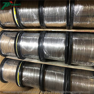 Cable de Nicromo Chromel Ni80 <span class=keywords><strong>Temco</strong></span>, Resistencia de Calentamiento Rohs Ni80Cr20, Cables Redondos o Planos - Product Image 3