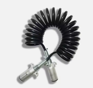 สายไฟรถพ่วงเหล็กกล้าเจ็ดแกน พร้อมปลั๊ก 7 ขา สภาพใหม่ - Product Image 6