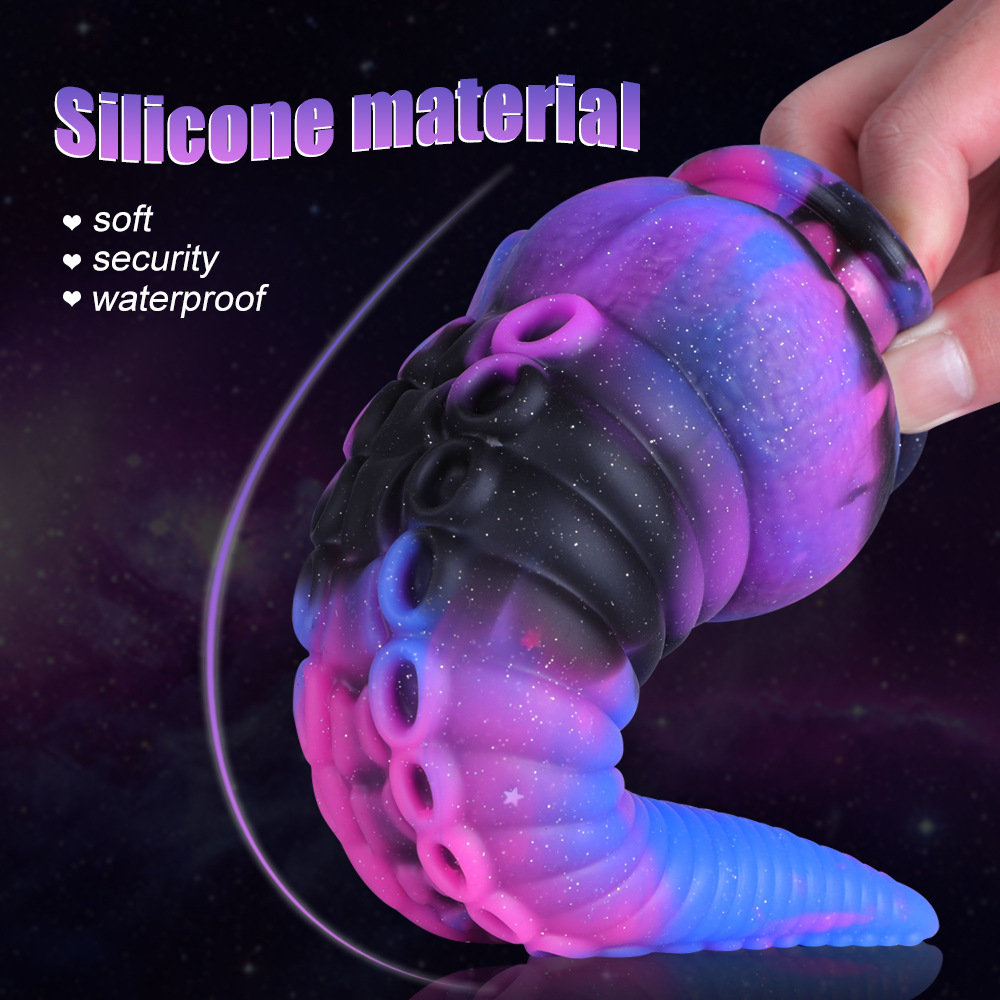 Sternen himmel Farbe lebensechte riesige Dildos fr Frauen Alien Monster  Realistischer Dildo Big Thick Tentacle Octopus Sex Dildo| Alibaba.com