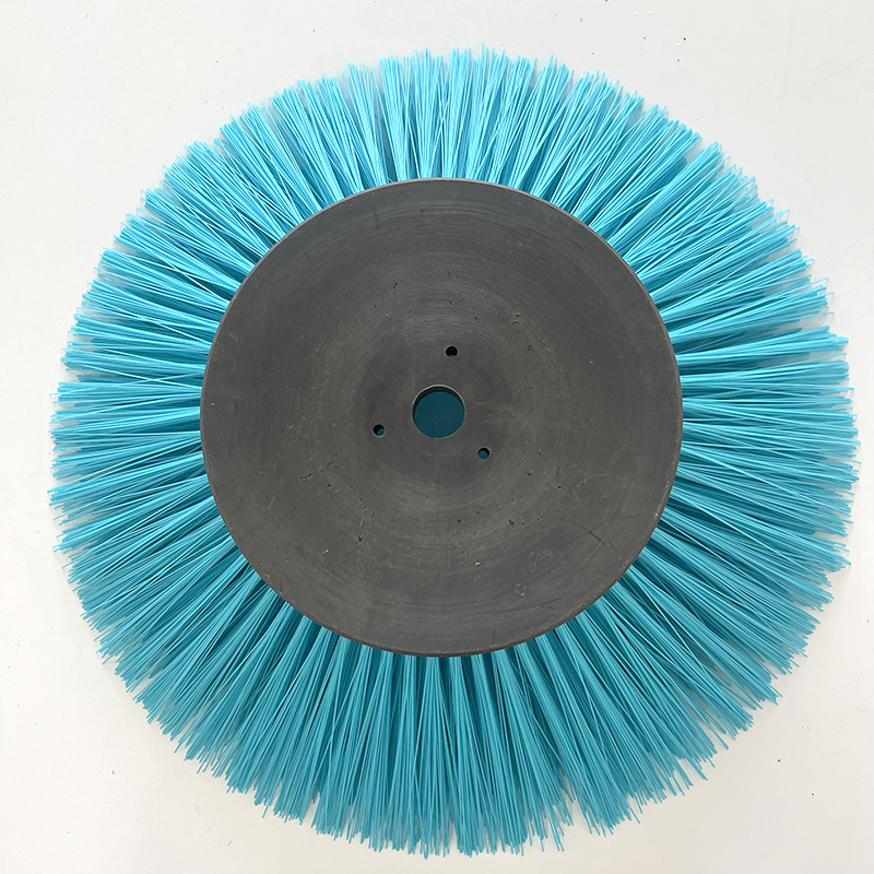 PP Bristle Circular Round Snow Street
