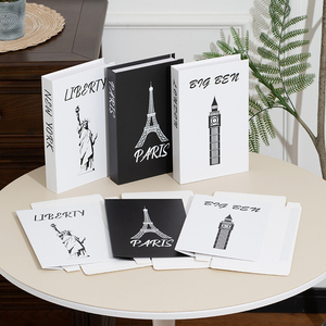 Thiết Kế Trang Trí Giấy Sách Cho Nhà Cho Bàn Cà Phê Kệ Sách Trang Trí Nội Thất Giả Cuốn Sách Trang Trí Hộp Lưu Trữ Cho Diwali - Product Image 1