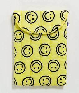 Bolsa para portátil hinchada, cara feliz personalizada, impresión completa personalizada - Product Image 6