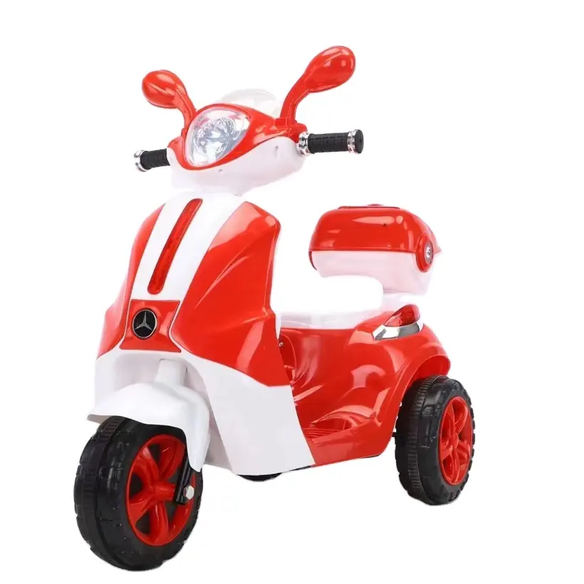 फैशनेबल राइड ऑन कार बच्चों की मोटरसाइकिल 6V बैटरी मिनी इलेक्ट्रिक मोटरसाइकिल बच्चों की प्लास्टिक खिलौना बेबी इलेक्ट्रिक मोटरसाइकिल