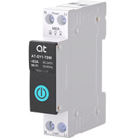 Interrupteur WiFi miniature AT-SY1 Mcb, disjoncteur miniature basse tension, interrupteur WiFi 63A, disjoncteur intelligent réglable