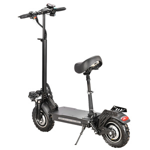 Trottinette électrique tout-terrain pliable pour adultes, batterie lithium 60V, double moteur, trottinette électrique rapide - Product Image 6