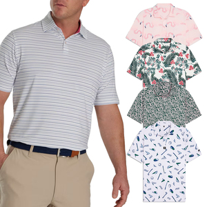 2025 logotipo personalizado algodón Jersey Casual hombres Polos en blanco serigrafiado transpirable manga corta Polo de Golf para hombres - Product Image 1
