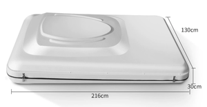 2023 горячая Распродажа, <span class=keywords><strong>2</strong></span> <span class=keywords><strong>3</strong></span> человека, мягкая алюминиевая палатка на крыше, жесткая палатка на крыше автомобиля, палатка на крыше для кемпинга - Product Image 4