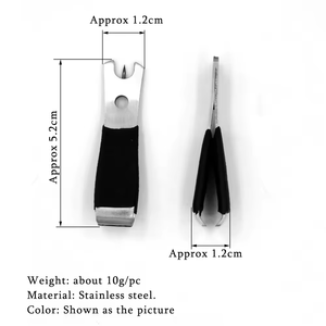 フライフィッシングラインニッパーカッターアイニードルツールPVC素材10gトラウト人工ソフトベイトフライルアートップウォーター - Product Image 5