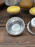 Moules à tartelettes en aluminium de qualité alimentaire, couleur personnalisée, argent, couleur personnalisable, écologiques, compatibles micro-ondes, emballage alimentaire