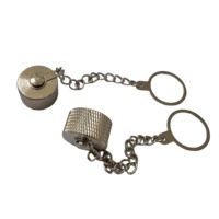 En stock : Capuchon anti-poussière en cuivre pour connecteur coaxial de type N, protection anti-poussière, capuchon de protection