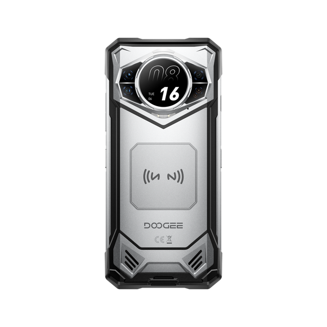 Doogee S200E Rugged Mobile Phone 6.72 Inch Android 16 100MP Rear Camera Amoled Display  8+256GB 10100mAh 5G Smartphone