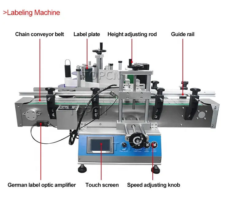 Machine de remplissage liquide Machine de capsulage et d'étiquetage de remplissage de bouteilles liquides de petit parfum d'huile essentielle automatique de bureau