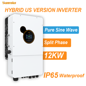 ระบบไฮบริดพลังงานแสงอาทิตย์แบบแยกเฟส Sunroko 120 240V 8Kw 10Kw 12Kw แปลงเป็นไฟ AC พร้อมระบบ MPPT - Product Image 2
