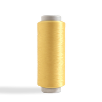 Filament de polyester DTY 100% 150D/300D TBR, couleur vive, toutes les couleurs par teinture en masse pour le tissage