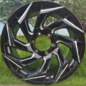 Rines de Aluminio Forjado de 20 Pulgadas, Diseño Multirradio, Color Negro, Estado Nuevo, OEM # R1117 - Product Image 1