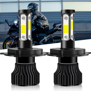 Двухцветные Водонепроницаемые светодиодные фары 12 В 2400LM IP67 для мотоциклов <span class=keywords><strong>Yamaha</strong></span> Suzuki Haojue Chopper Enduro Cafe Racer - Product Image 1