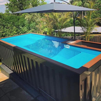 Conteneur en fibre de verre Offre Spéciale Piscine préfabriquée de haute qualité 20FT 40FT Container Pool