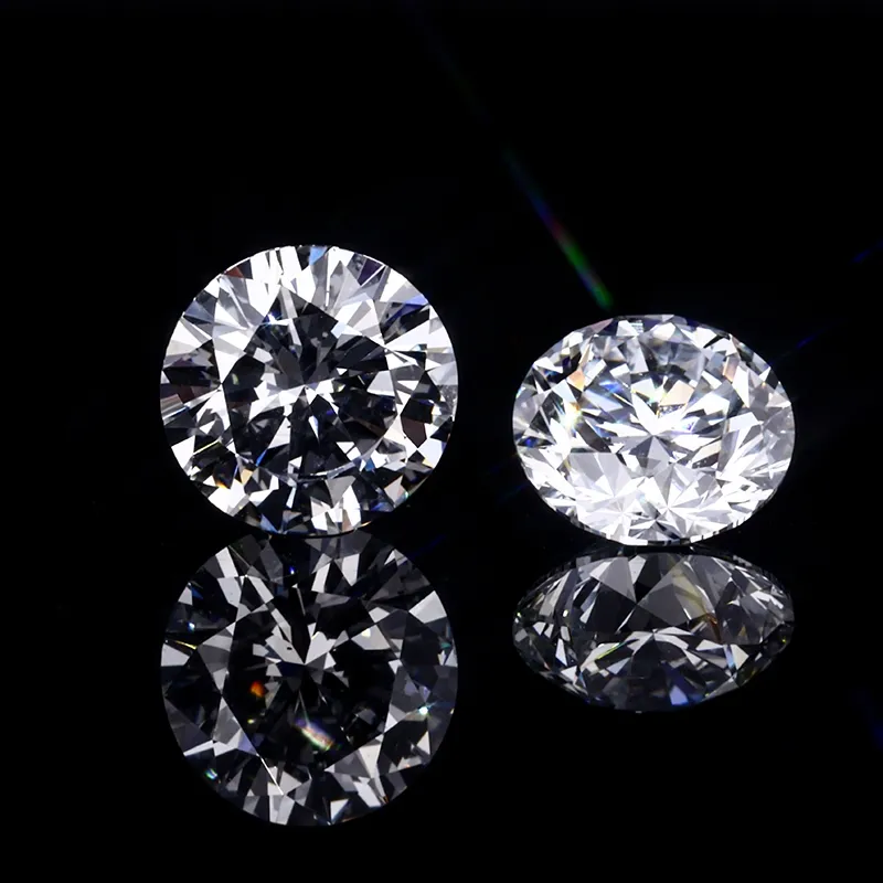 Tuân thủ hpht cvd kim cương DEF màu vs 1 Carat Vòng rực rỡ cắt phòng thí nghiệm độc quyền phát triển kim cương lỏng giá