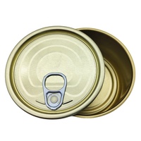 Tôle d'acier Hongbo # 305 80.3mm Couvercle métallique à ouverture facile, à sertir, anti-déversement, à ouverture complète pour boîtes de conserve alimentaires