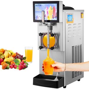Commercial 1050W Stainless Steel <b>Slushy</b> <b>Machine</b> 8L/2.1 Gal Single Bowl Cool Freeze Modes for Margarita Frozen Drink <b>Maker</b> for - Product Image 1