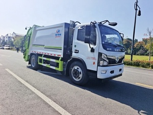 Véhicule <span class=keywords><strong>de</strong></span> collecte <span class=keywords><strong>de</strong></span> déchets DongFeng 8 cm3 Camionnette à <span class=keywords><strong>ordures</strong></span> à vendre - Product Image 3