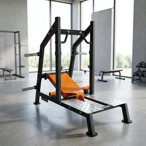 Machine à Squat Rhino avec Protection Lombaire, Équipement Commercial de Musculation pour Jambes et Fessiers, à Charge par Disques - Product Image 3