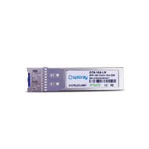 10 גרם sfp BASE-LR 1310nm 10 קילומטר יחיד מצב יחיד lc מחבר smf transceiver אופטי 10g sfp + מודול