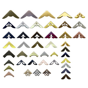 Protecteur d'angle en métal, alliage de zinc, vernis mat, accessoires pour album photo et journal DIY - Product Image 2