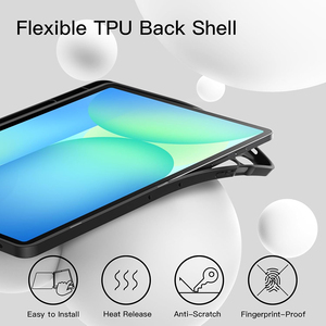 Funda para Samsung <span class=keywords><strong>Galaxy</strong></span> Tab S10 FE Plus/S10 FE+ de 13.1 Pulgadas con Soporte para Lápiz, TPU Suave, Plegable en Tres Partes, Protectora - Product Image 6