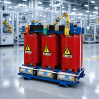 Transformateur de distribution d'énergie intérieur 400 kVA SCB14 de type sec, bobine en résine époxy, ignifuge et antidéflagrant