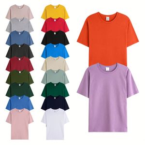 เสื้อยืดผู้ชายผ้าฝ้ายแท้ 100% สกรีนโลโก้แบบหนา สีพื้น สไตล์เกาหลี เสื้อยืดเปล่าแบบเจอร์ซีย์ ขายดีอันดับต้นๆ - Product Image 4