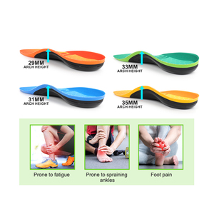 Solette Ortopediche JOGHN in Schiuma PU Personalizzate, Altezza Arco Normale 33mm - Product Image 2