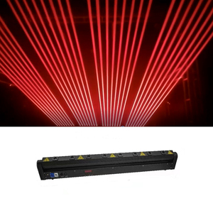 Luce commovente di matrice della barra del Laser <span class=keywords><strong>LED</strong></span> di scansione di animazione di colore pieno/rosso degli occhi di 180W RGB 8 per la manifestazione del Club del DJ - Product Image 5